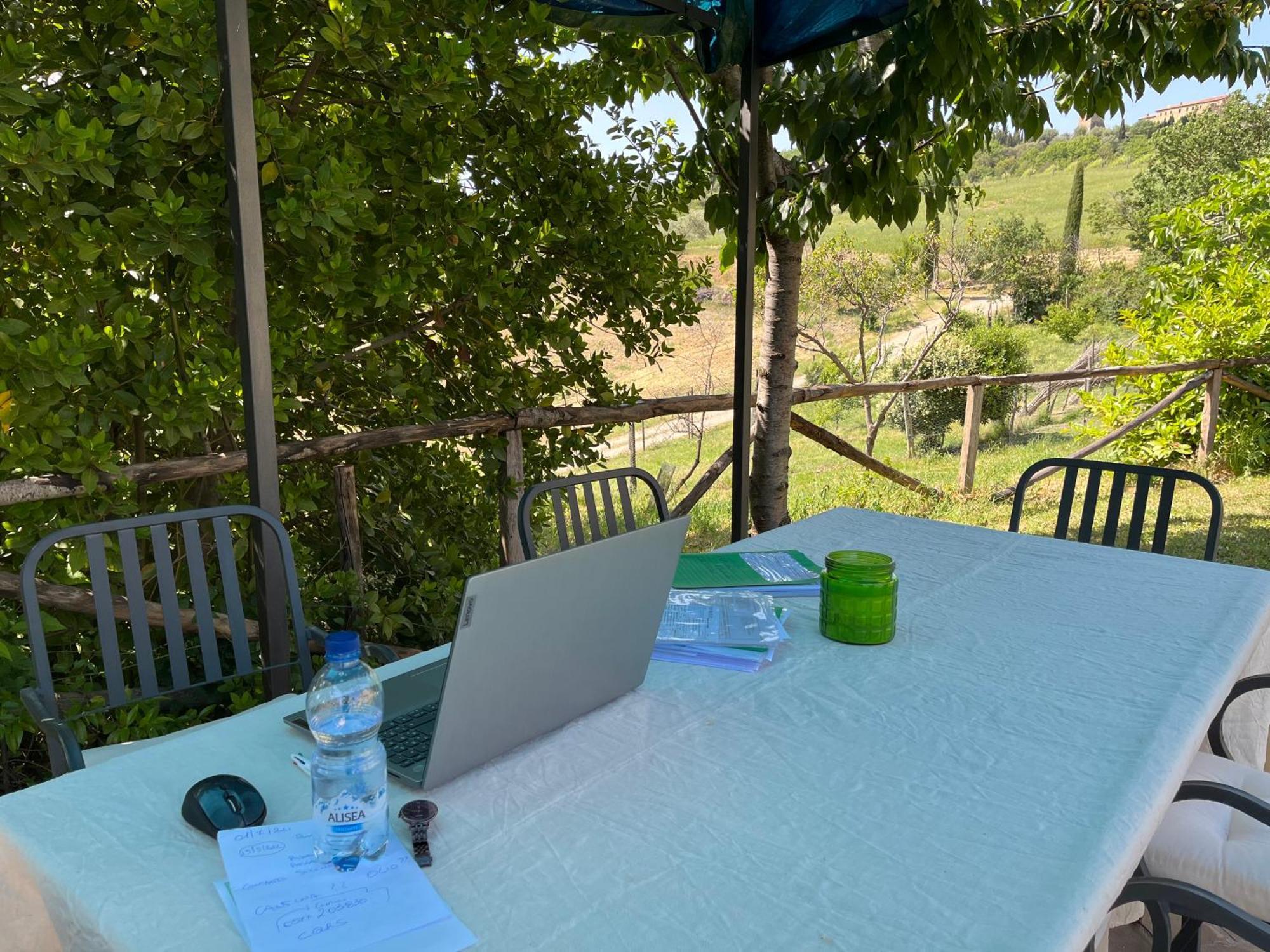 Agriturismo Le Querciole In Val D'Orcia Bagno Vignoni Bagian luar foto