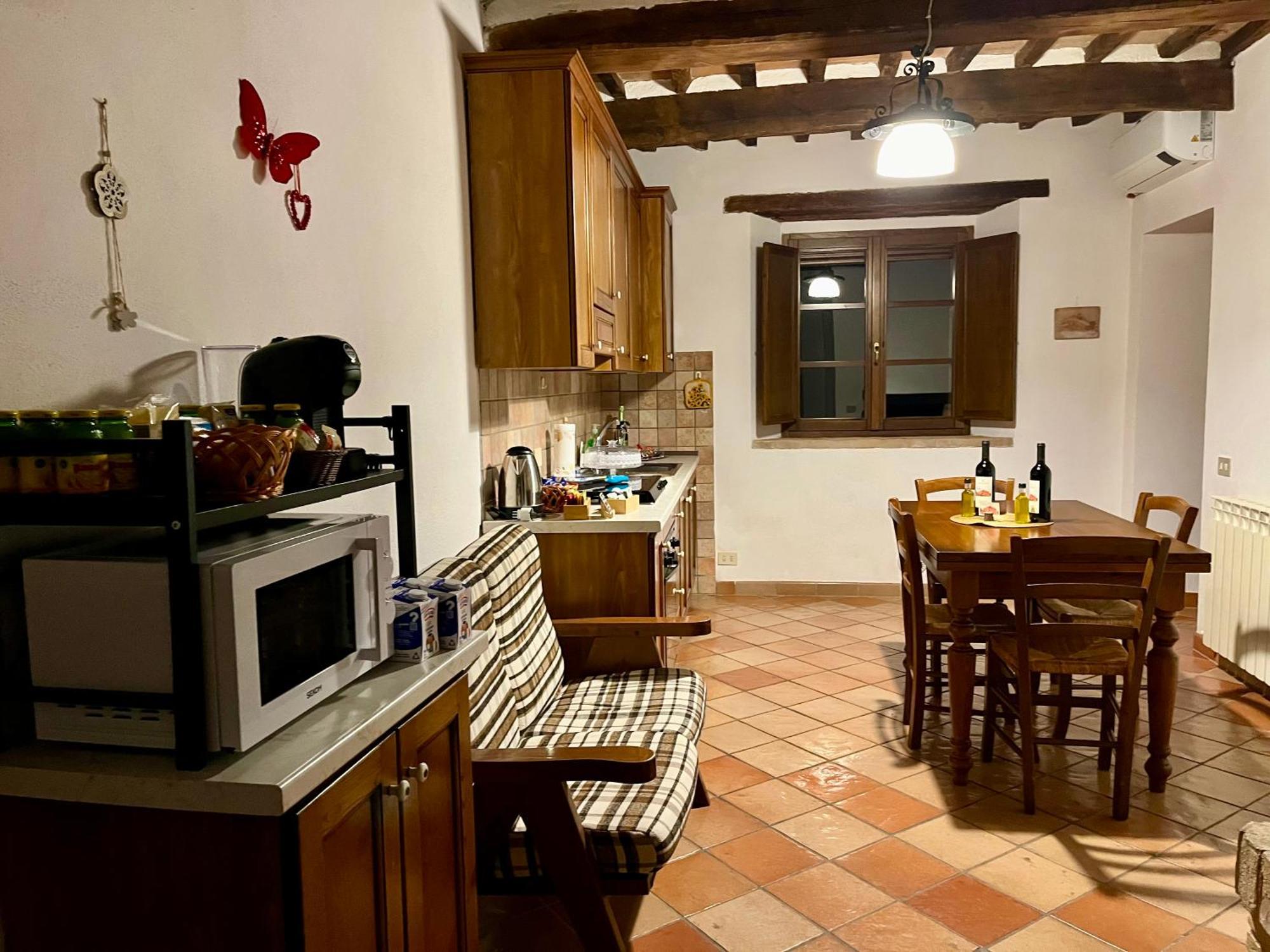 Agriturismo Le Querciole In Val D'Orcia Bagno Vignoni Ruang foto