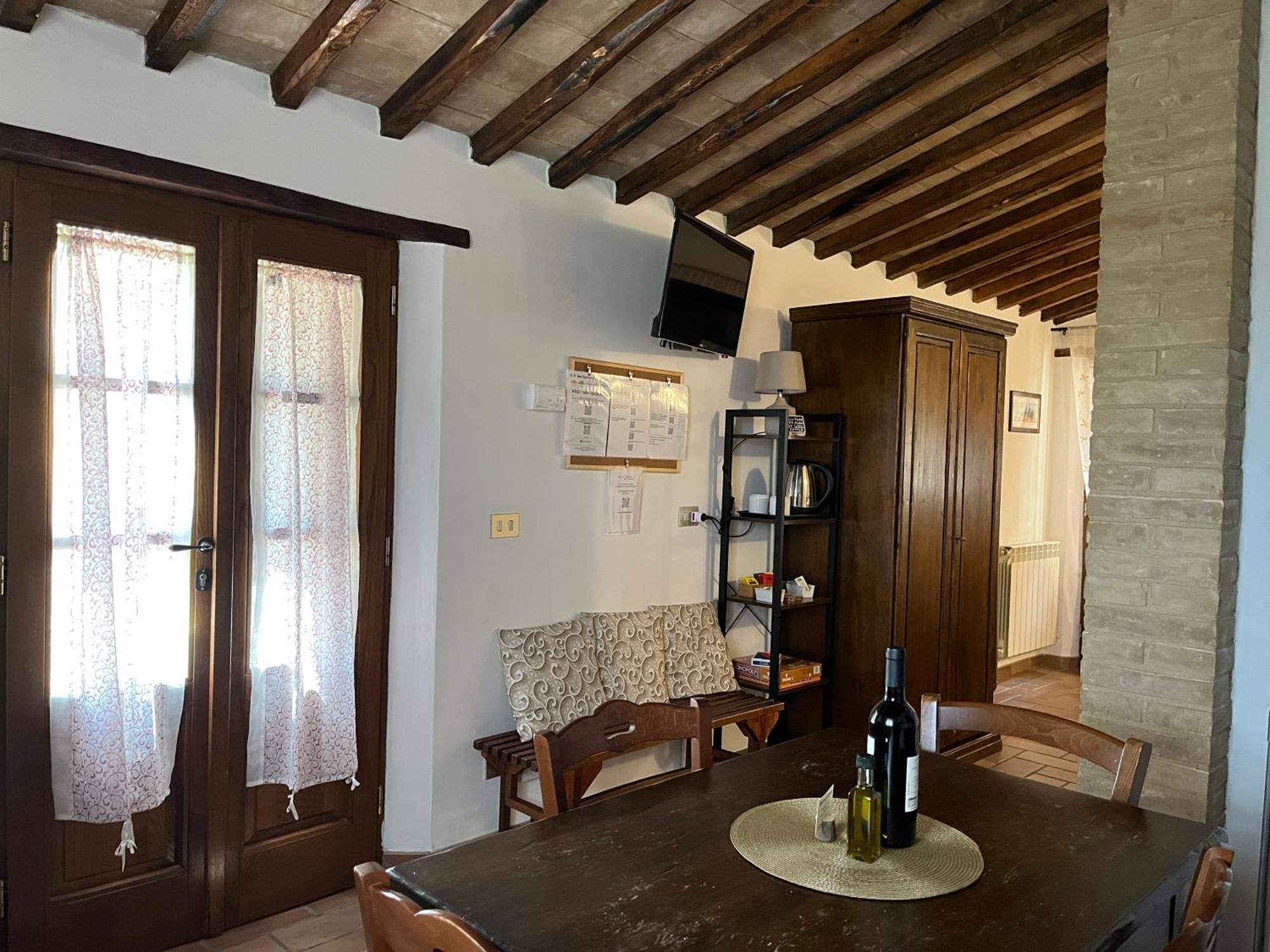 Agriturismo Le Querciole In Val D'Orcia Bagno Vignoni Ruang foto
