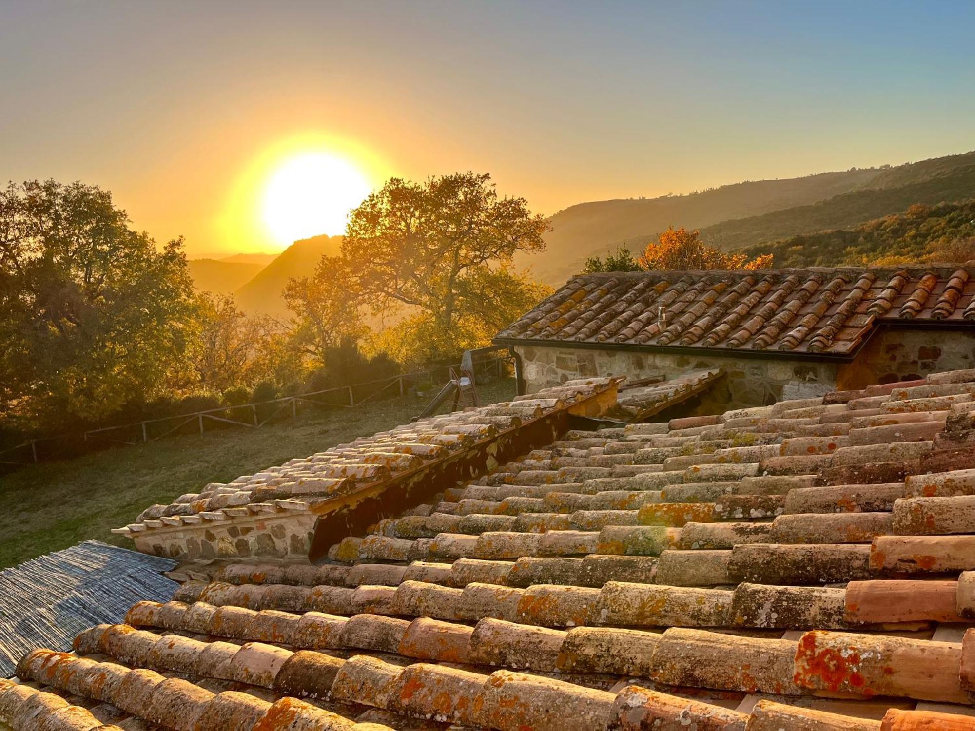 Agriturismo Le Querciole In Val D'Orcia Bagno Vignoni Bagian luar foto