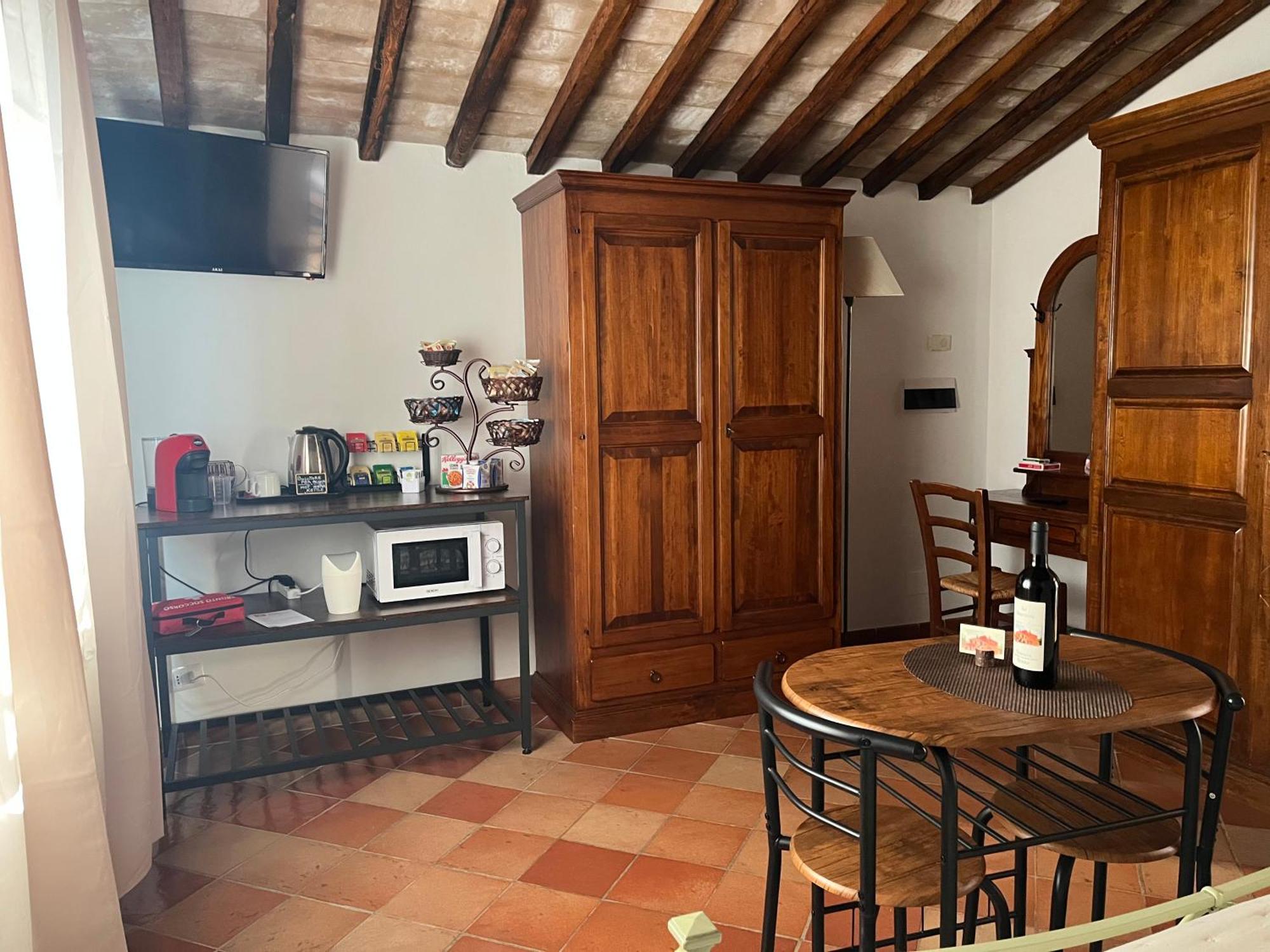 Agriturismo Le Querciole In Val D'Orcia Bagno Vignoni Ruang foto